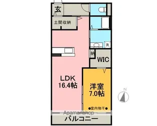 Amuza Tipo (アムザ ティーポ)【2階】の間取り